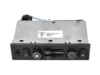 Heating / Ventilation control switch LHD, Black. Porsche 964 C2 / C4 with A/C - 964659045001DB, 9646590450101C, 964659045X1DB, 964659045AX01C, 964659045AU01C